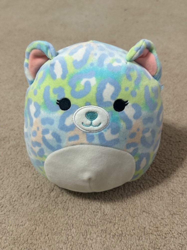 Squishmallows Multicolored Toni The Cheetah 8 inch Plush Toy