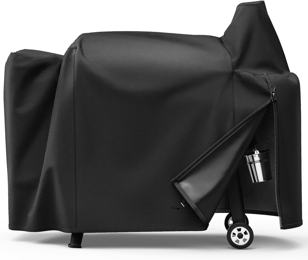Pellet BBQ Grill Cover for Pit Boss 820 Pro 850 Special Zipper Design Waterproof