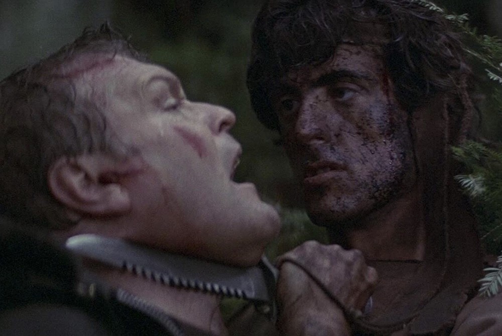 MOVIE PHOTO NO. 14 - RAMBO 1 - FIRST BLOOD (1982) - GLOSSY - 15X10CM - NEW