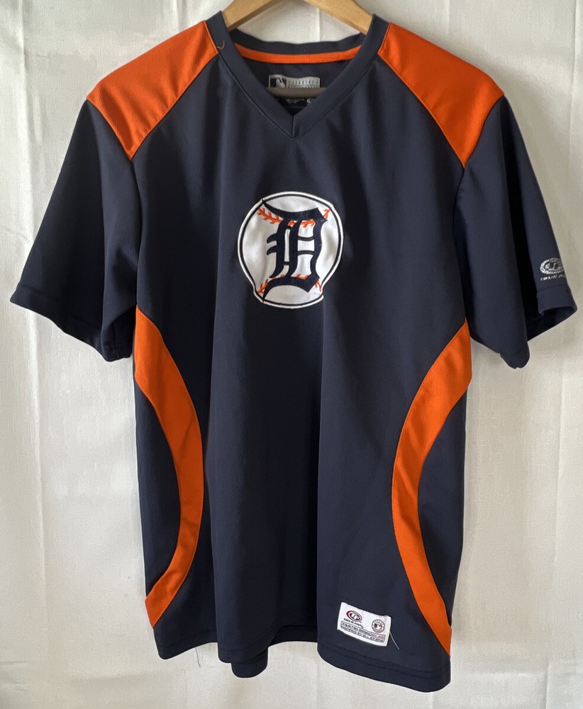 Genuine Merchandise True Fan Series Tigers Short Sleeve Shirt Size M Medium