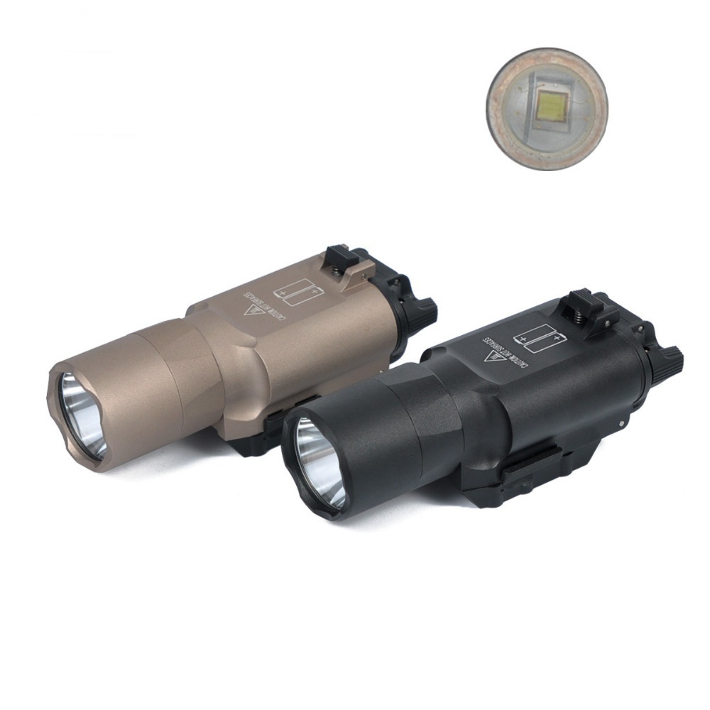 New X300U Tactical High Output LED Gun Flashlights for 20mm Picatinny Rail