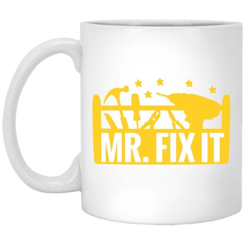 Father's Day Coffee Mug Mr. Fix It Coffee Mugs Gift For Dad On Father's Day