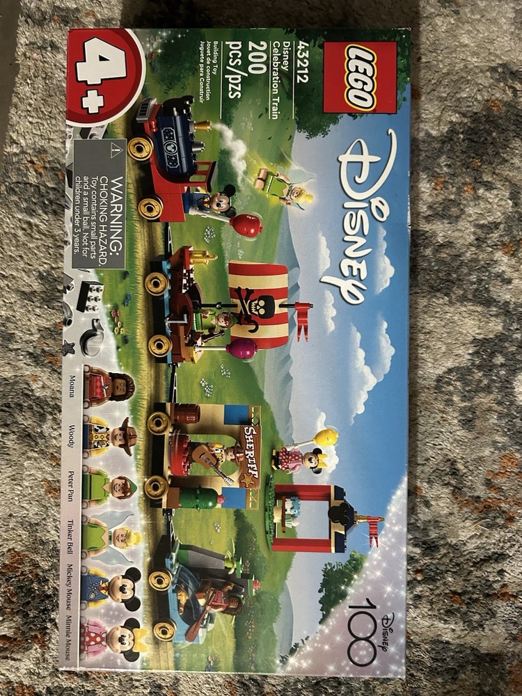 LEGO Disney Celebration Train Set 43212 with Iconic Characters
