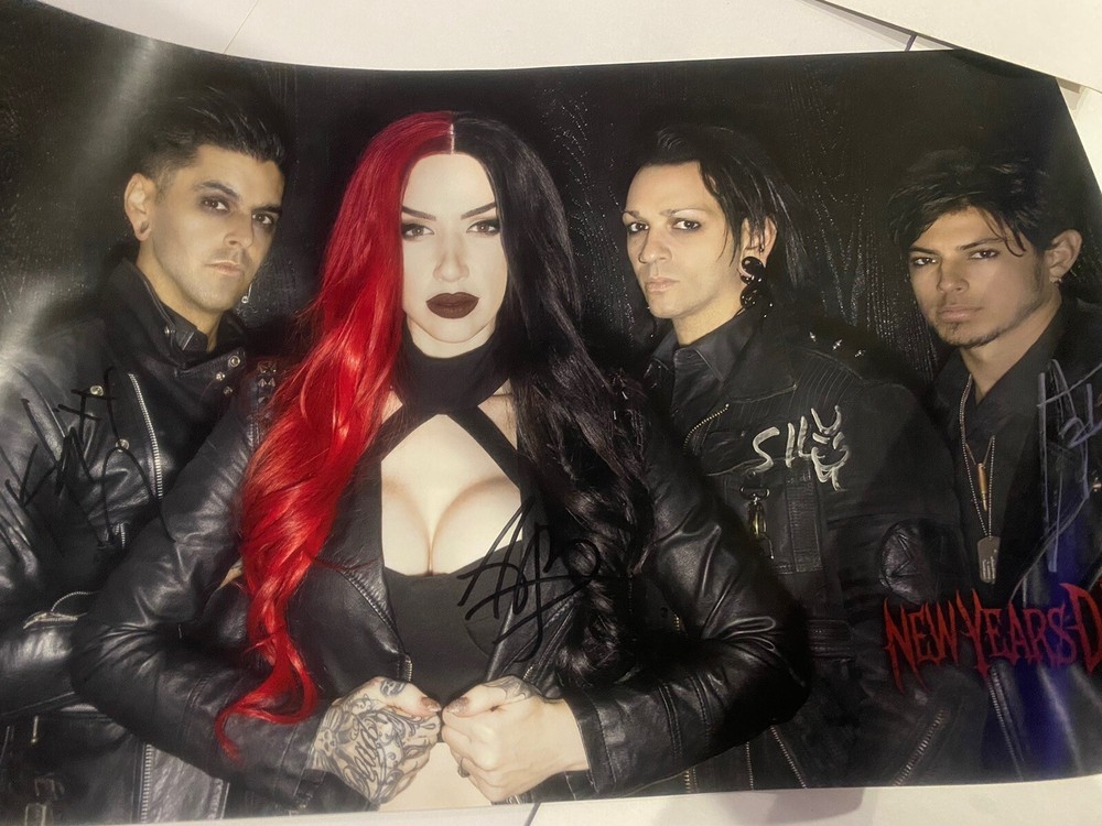 New Years Day Signed Poster-image