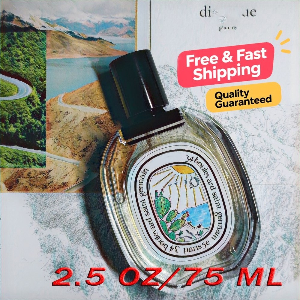 Diptyque Paris Ilio Eau de Toilette for Women 75ml Fresh Confidence NEW