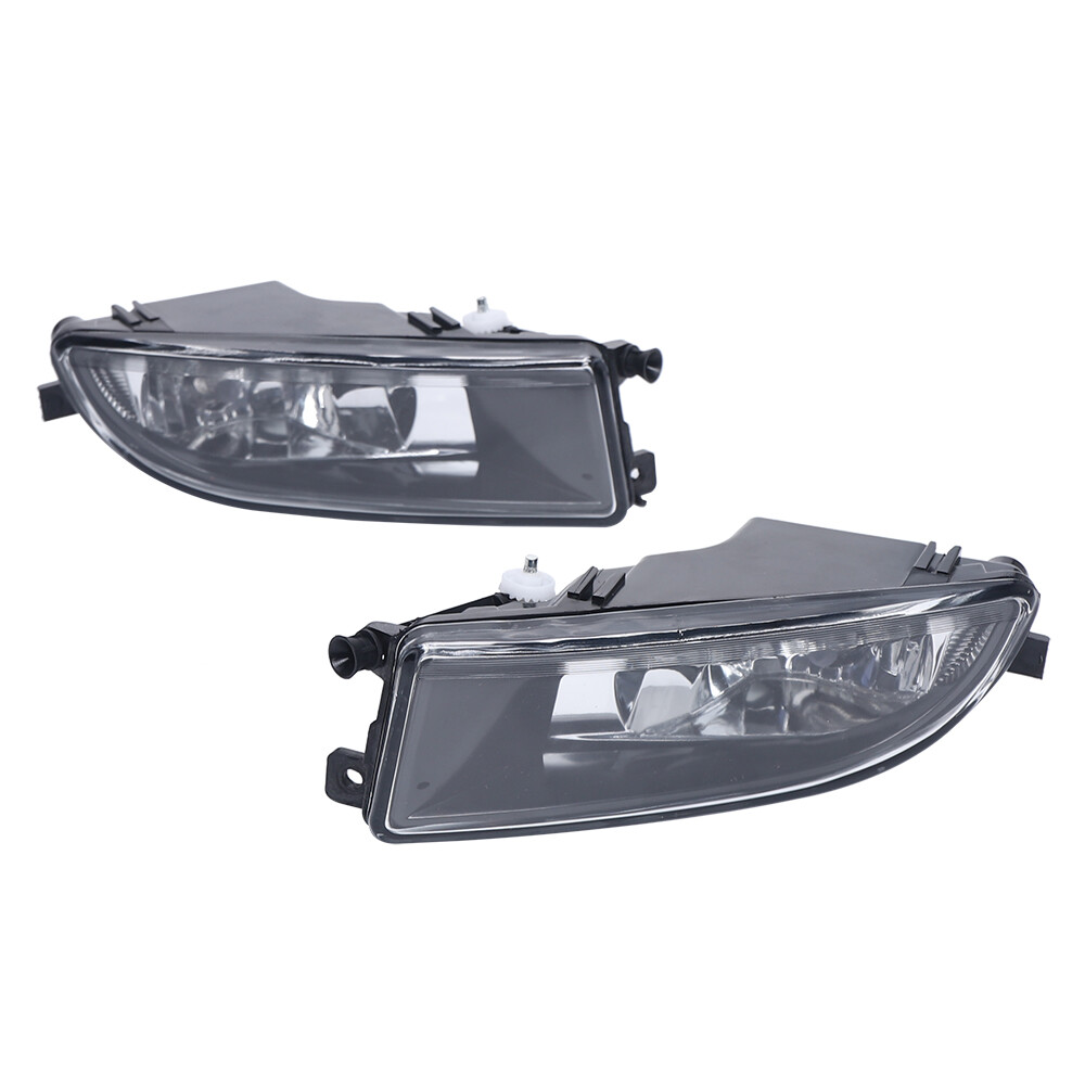 For 2012-2016 VW Beetle Front Bumper Fog Light Lamp Clear Lens With Bulbs LH RH
