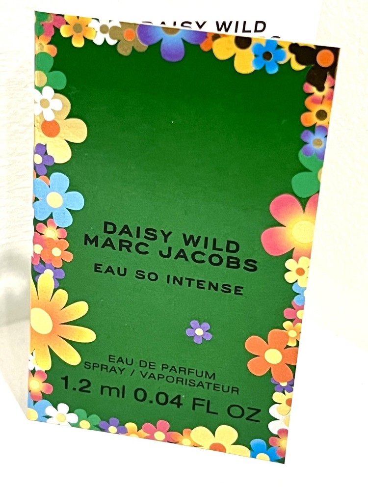 Marc Jacobs Daisy Wild Eau So Intense EDP Spray Sample Size 1.2 ml/0.04oz