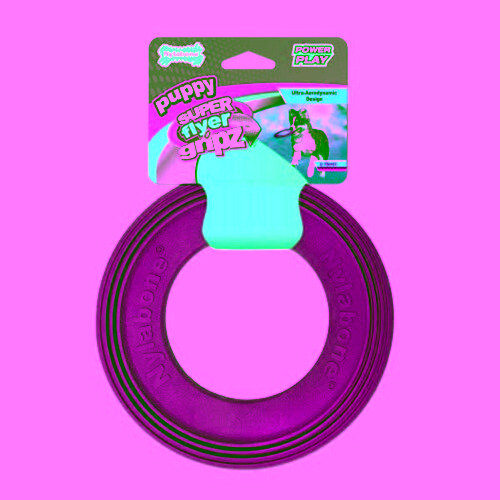 Power Play Puppy Super Flyer Gripz 1 Count By Nylabone