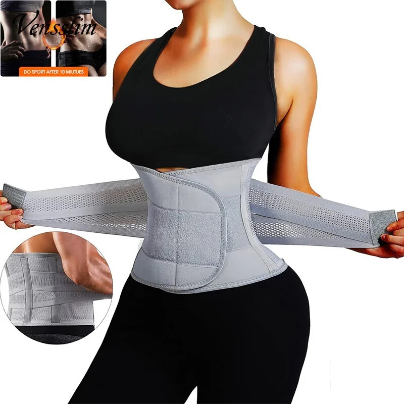 Slimming Waist Trainer Corset with Double Compression & Back Support