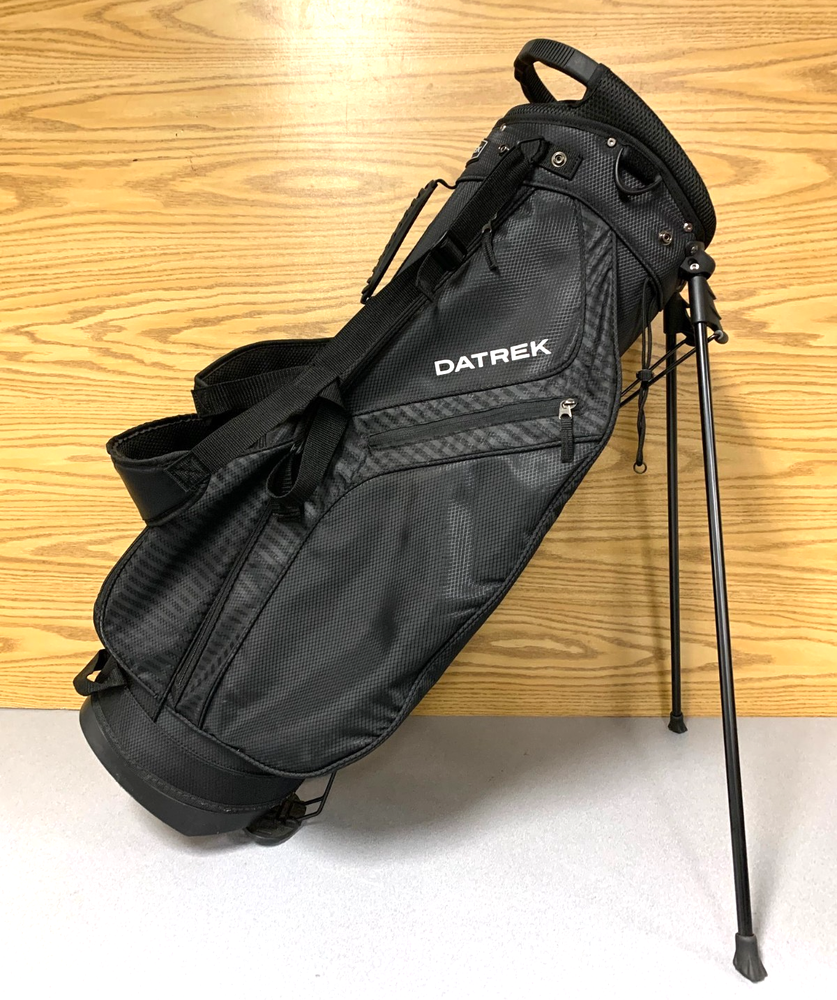 Datrek Go Lite Hybrid Black Stand Golf Bag Excellent Condition