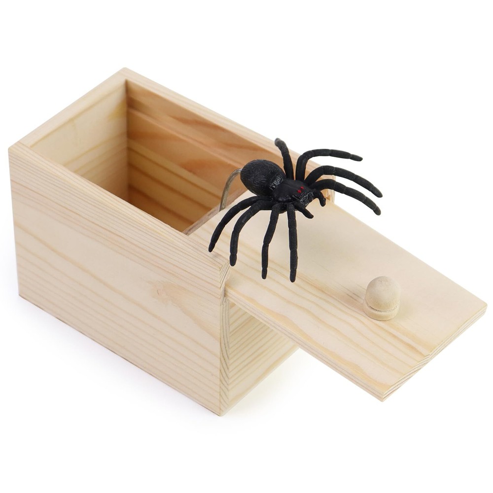 Funny Spider Prank Box Toys - Saint Valentine White Elephant Gifts Cute Humor...