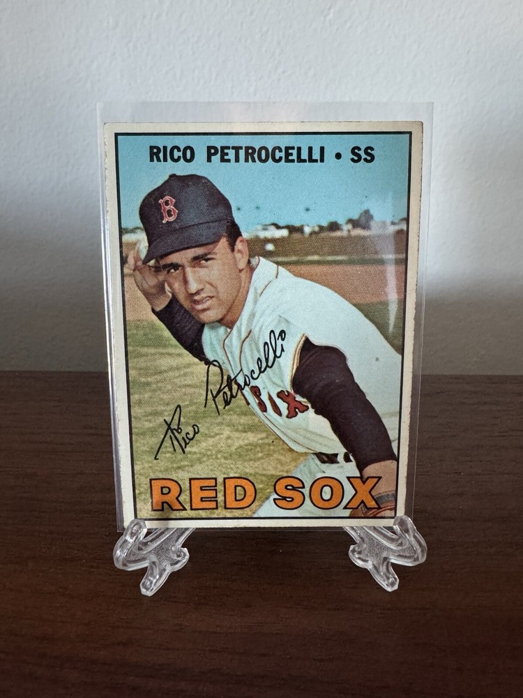 Rico Petrocelli 1967 Topps Vintage Baseball Card #528 Red Sox SP HIGH NUMBER H#