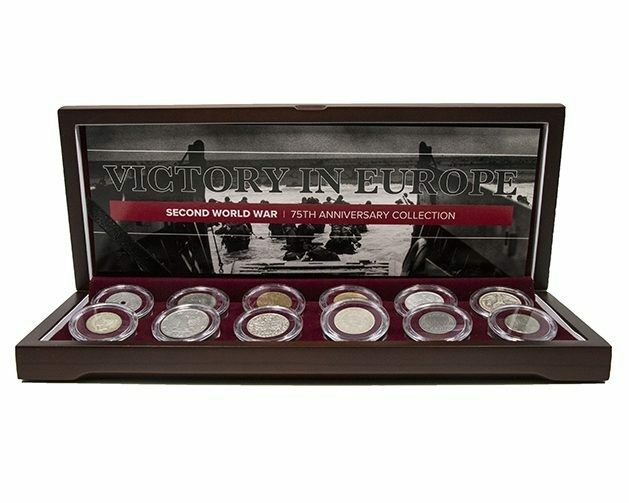 Victory in Europe: 75th Anniversary Collection 12 Coin Boxed Set COA Included