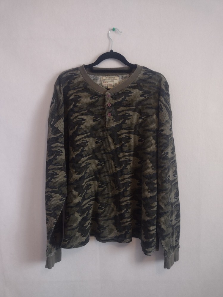 Men's Big Ball Sports 2X Camo Thermal Undershirt