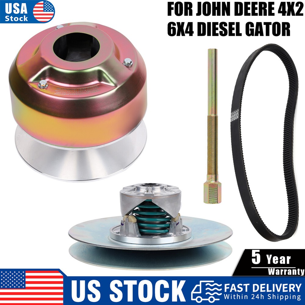 John Deere 6X4 Gator Primary Secondary Drive Clutch with Belt Puller
