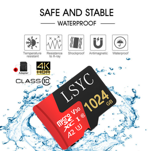 1TB High Speed Memory For Micro SD Card TF Card Ultra Class 10 For Camera Cam,