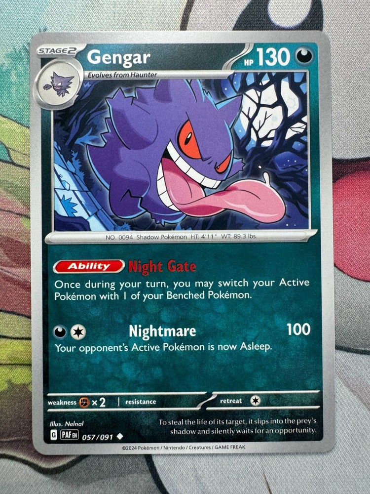 Gengar Non-Holo English Pokemon TCG Card BKCJ266