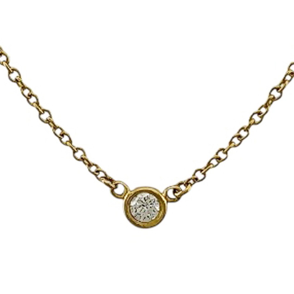 Tiffany By The Yard 0.05ct Diamond Necklace in 18K Yellow Gold for Women