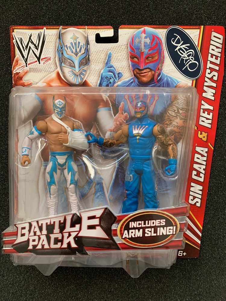 Mattel WWE Battle Pack 22 SIN CARA & REY MYSTERIO 6