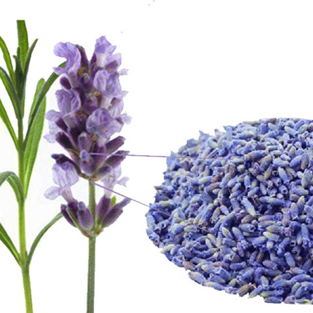 50g Dried Lavender Flower Tea Natural Herbal Gift Promotes Sleep and Relaxation