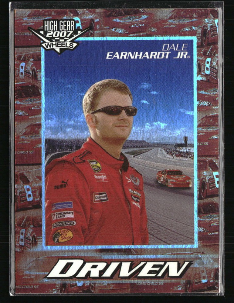 Dale Earnhardt Jr. 2007 Wheels High Gear Driven #DR18 Racing Card