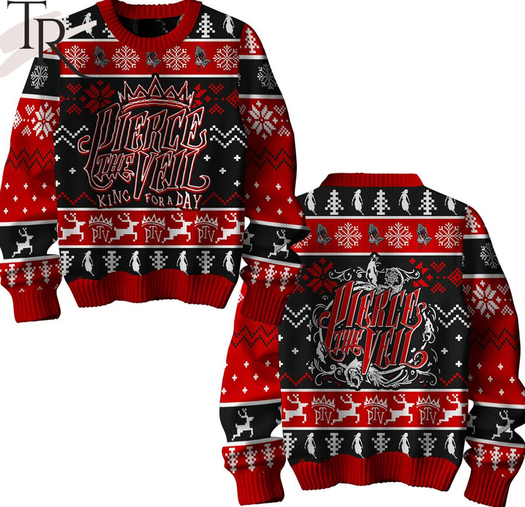 Pierce The Veil rock band Ugly Sweater Christmas All sizes S-6Xl JJ6077