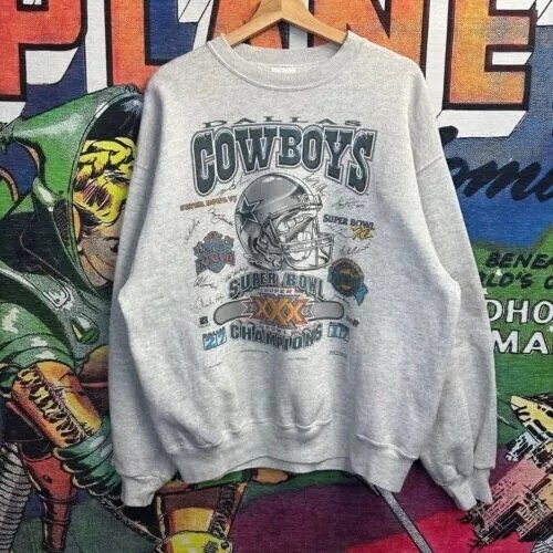 NFL Football Dallas Cowboys Super Bowl Sweatshirt Men Women S-5XL