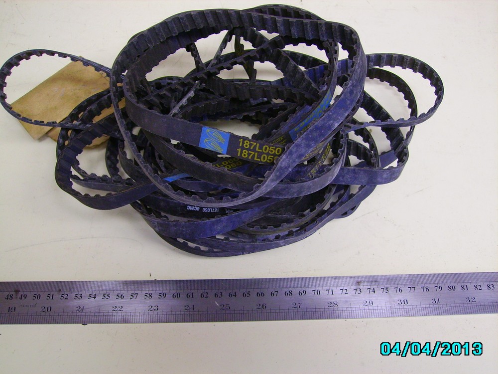 New Good Year and Gates 187-L-50 Timing Belt L-Pitch 187L050 CNC-image