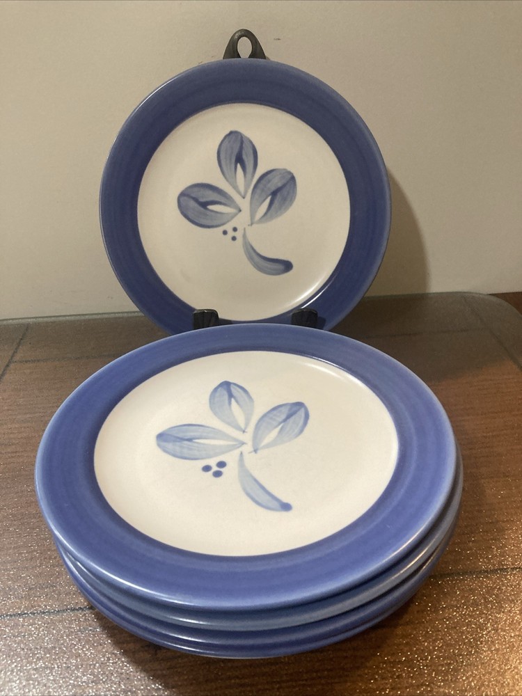 PFALTZGRAFF  Stoneware VILLA FLORA Made in Mexico - Set of 5 SALAD PLATES