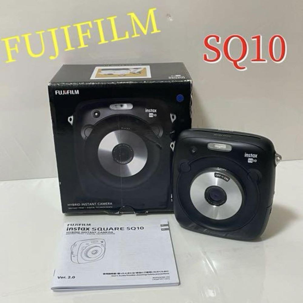 Instax Square SQ10 Camera with Battery and 1.5 Film Pack - Good Condition