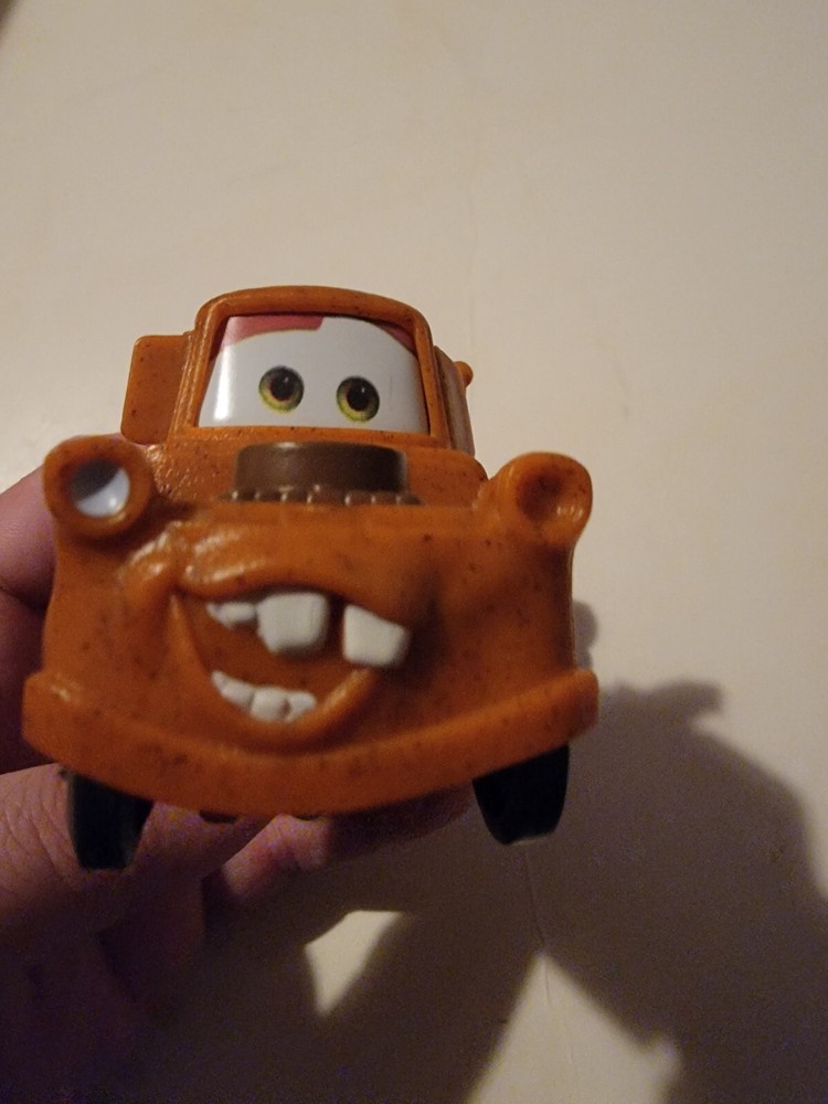 2006 Disney Pixar Cars McDonald's Happy Meal Toy Mater Tow Truck #2 rare