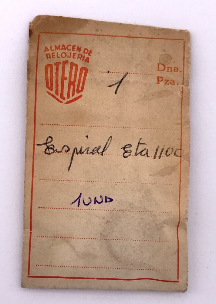 ETA 1110 Spiral Replacement Part for 3WC Watch Movement