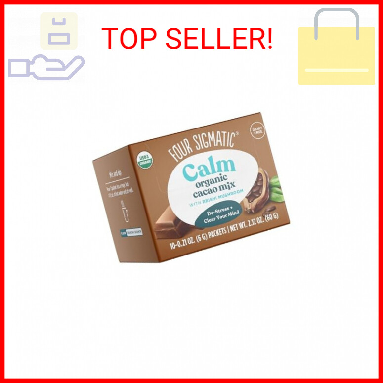 Organic Reishi Mushroom Cacao Mix for Calm by Four Sigmatic