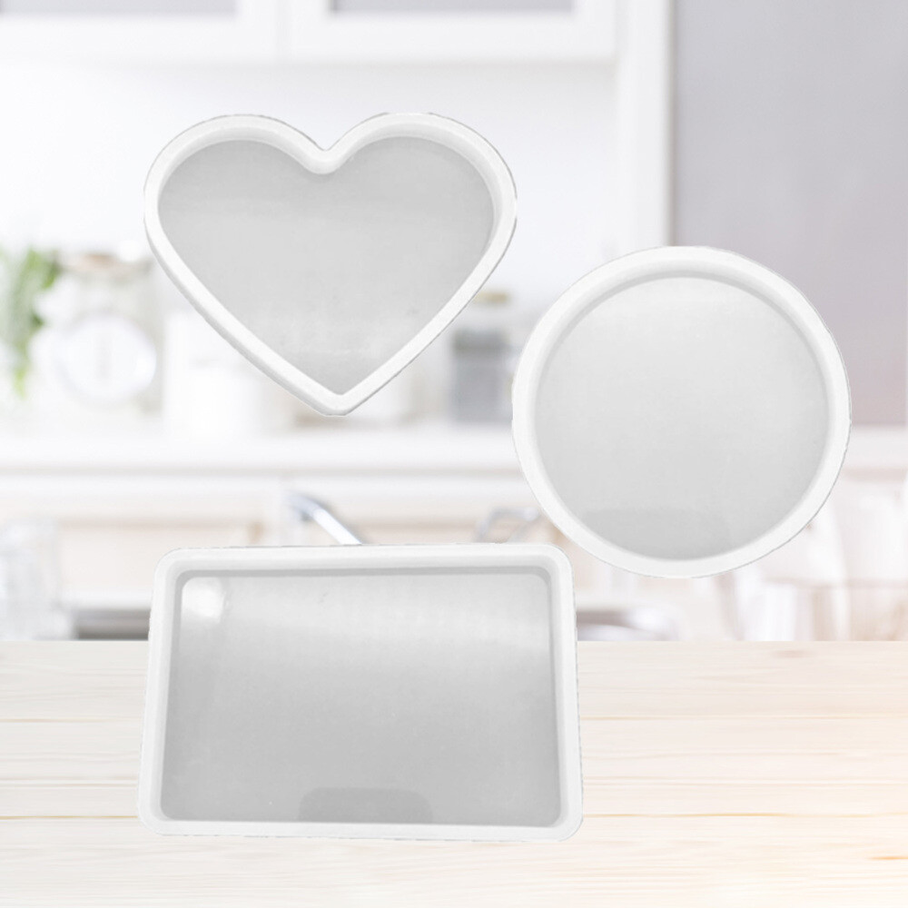 3 PCS Moulds for Resin Casting DIY Crafting Mold Home Furnishings