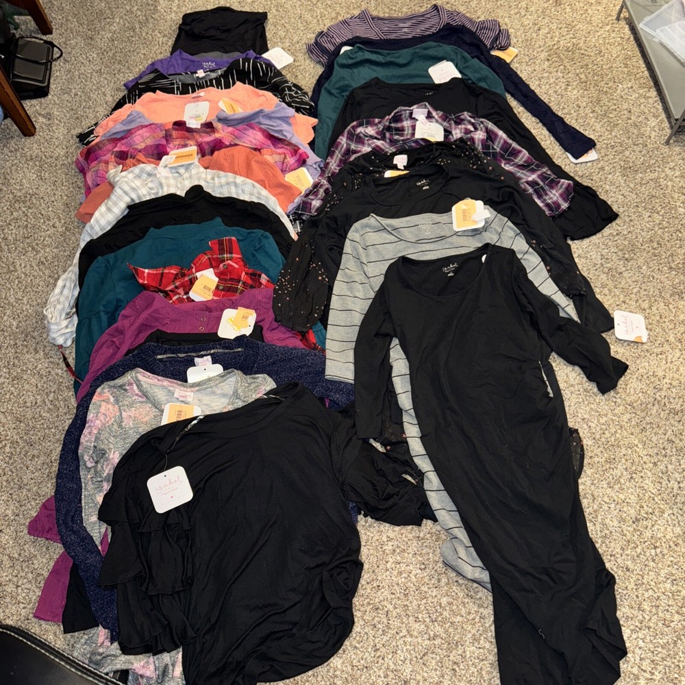 25 XS Isabel Maternity Dresses, Sweaters & Leggings in Long & Short Sleeve Styles