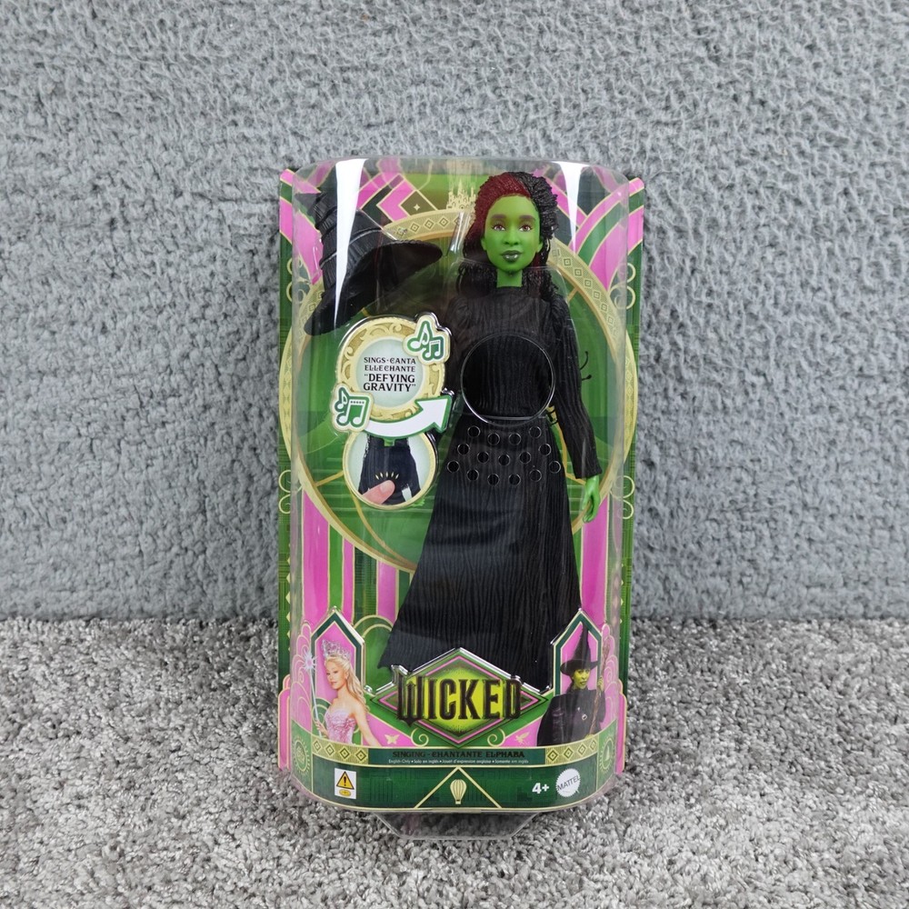 Mattel Wicked SINGING Elphaba Witch 12.75