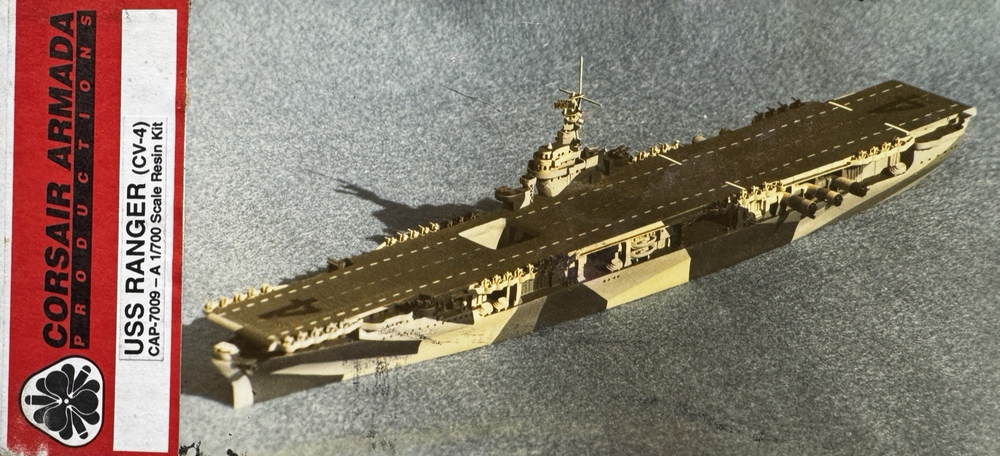 Corsair Armada 1/700 USS Ranger CV-4 WWII Aircraft Carrier Resin Model Kit