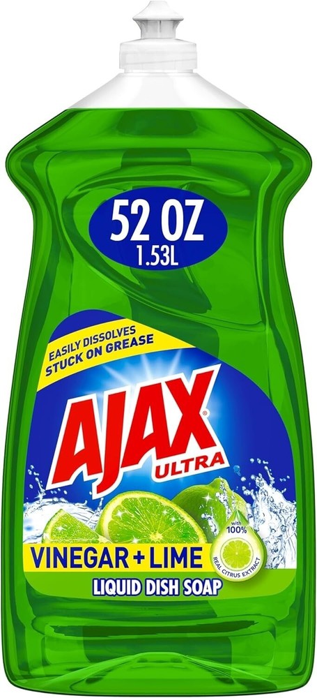 Ajax Ultra Bleach Alternative Liquid Dish Soap, Grapefruit - 52 Fluid Ounce