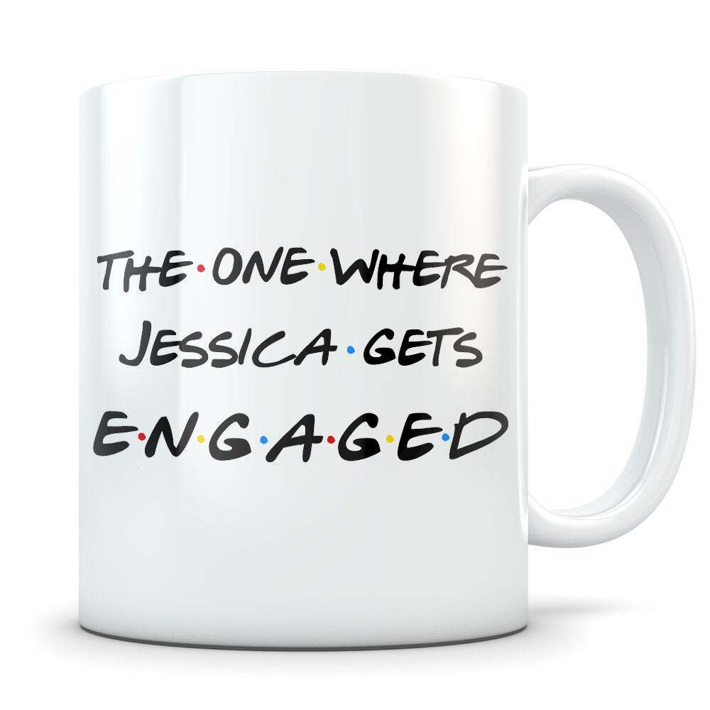 Engagement Gift For Women Engaged Mug Newly Engaged Gifts Engagement Mug