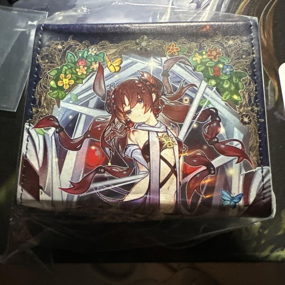 Yu-Gi-Oh Traptrix Atypus Genuine Leather Deck Case for Cards