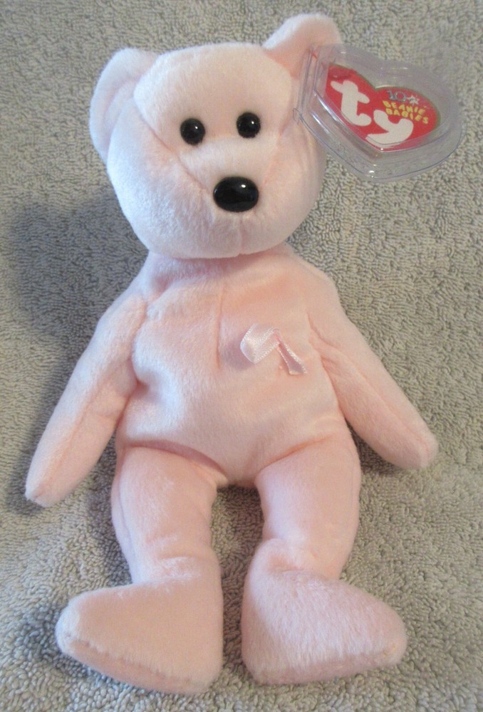 Ty Beanie Baby Cure the Bear DOB October 1, 2003 MWMT Free Shipping