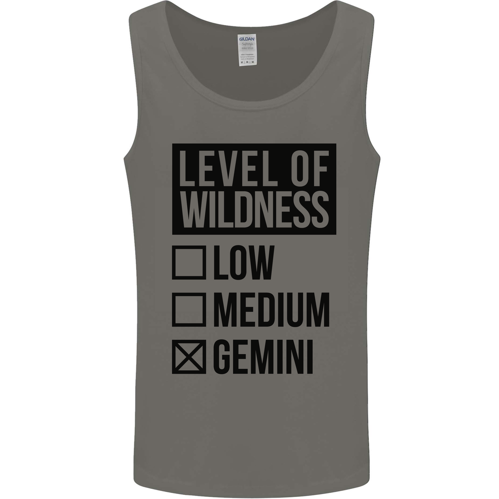 Levels of Wildness Gemini Mens Vest Tank Top