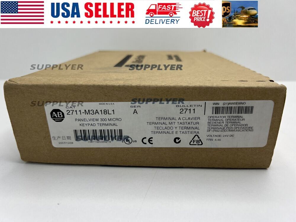 2711-M3A18L1 New Factory Sealed AB 1 YEAR WARRANTY FAST DELIVERY 1PCS VERY GOOD-image