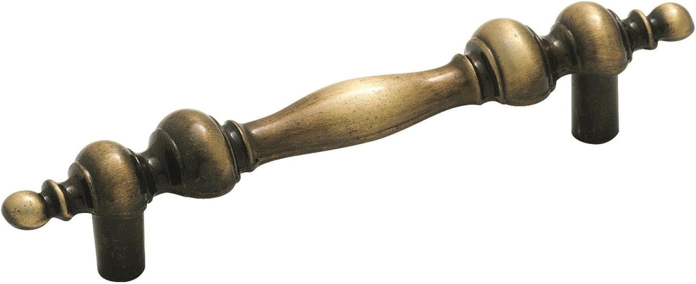 | Cabinet Pull | Antique Brass | 3 Inch (76 Mm) Center to Center | Ever
