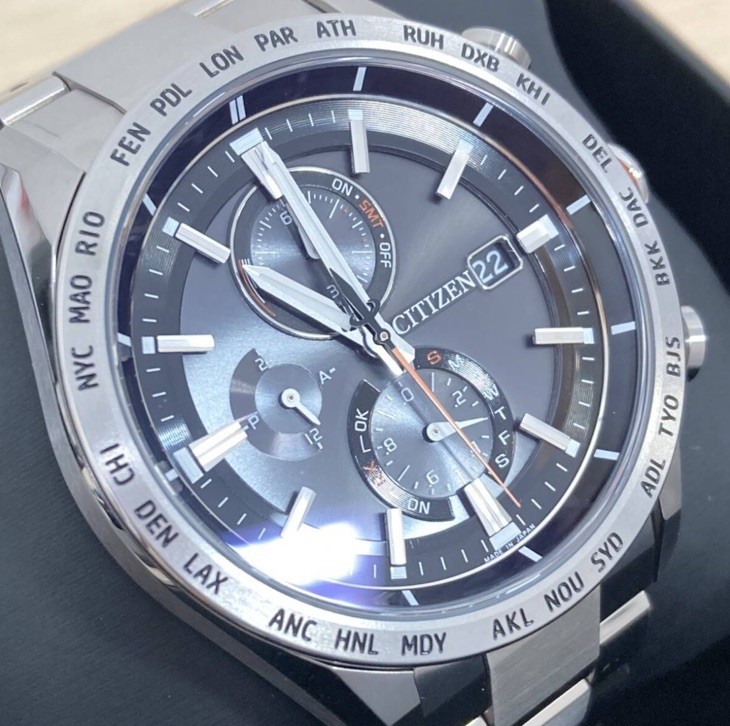 Citizen Solar Quartz Watch At8181-63l H800-t025862 Analog 21960