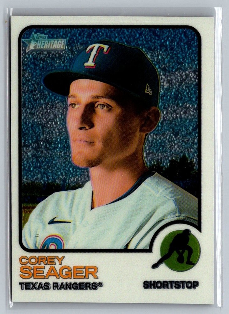2022 Topps Heritage Corey Seager Chrome /999
