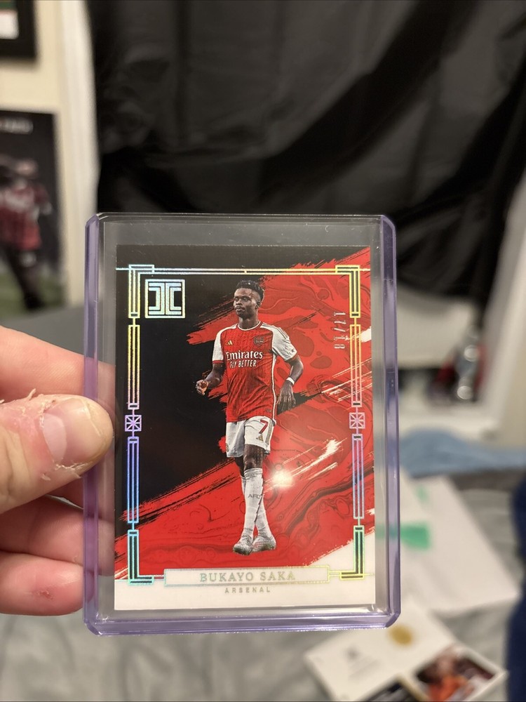 2023-24 PANINI IMPECCABLE BUKAYO SAKA OUT OF 18!!! Mint