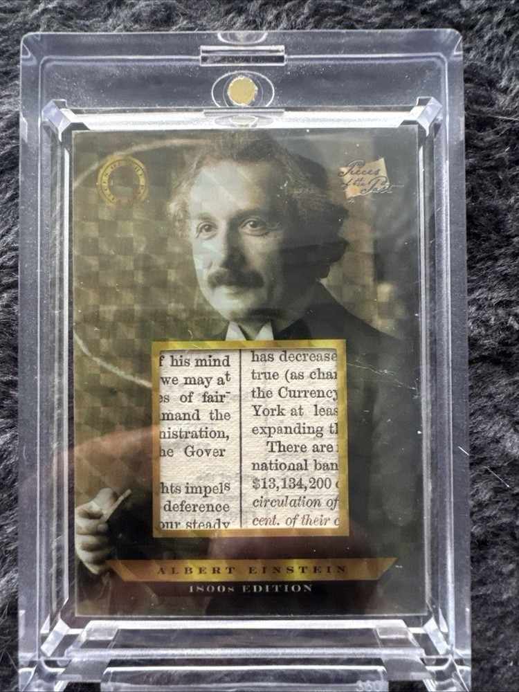 1/1 !!!!! Albert Einstein - 2023  Pieces of the Past This is a one of one ………