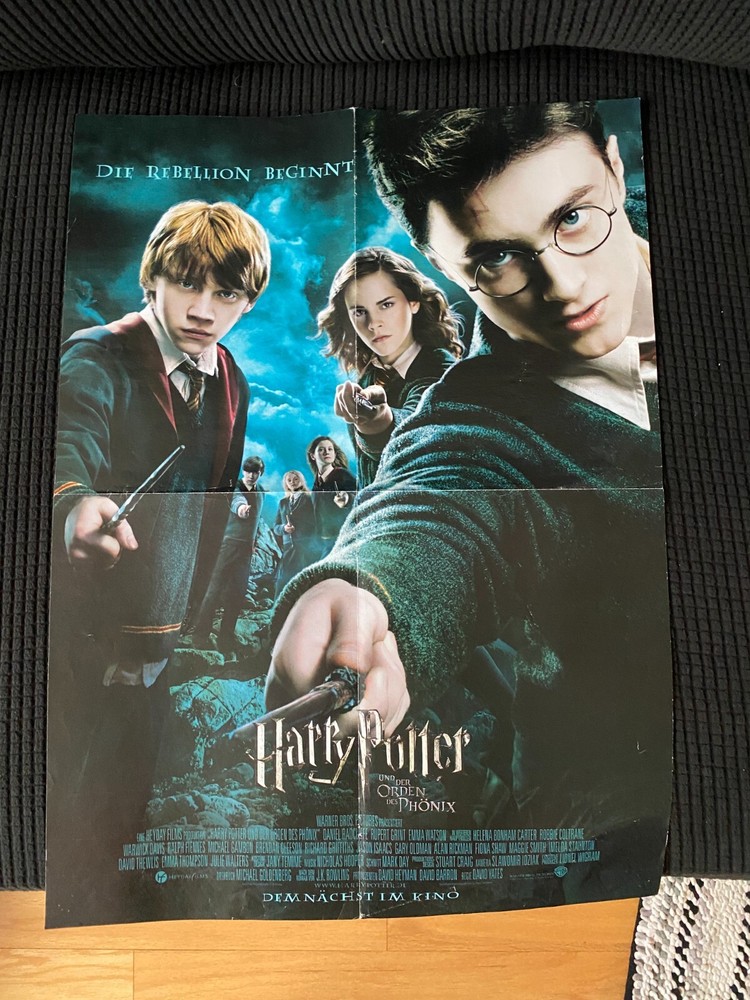 Harry Potter Order of the Phoenix German Movie Poster