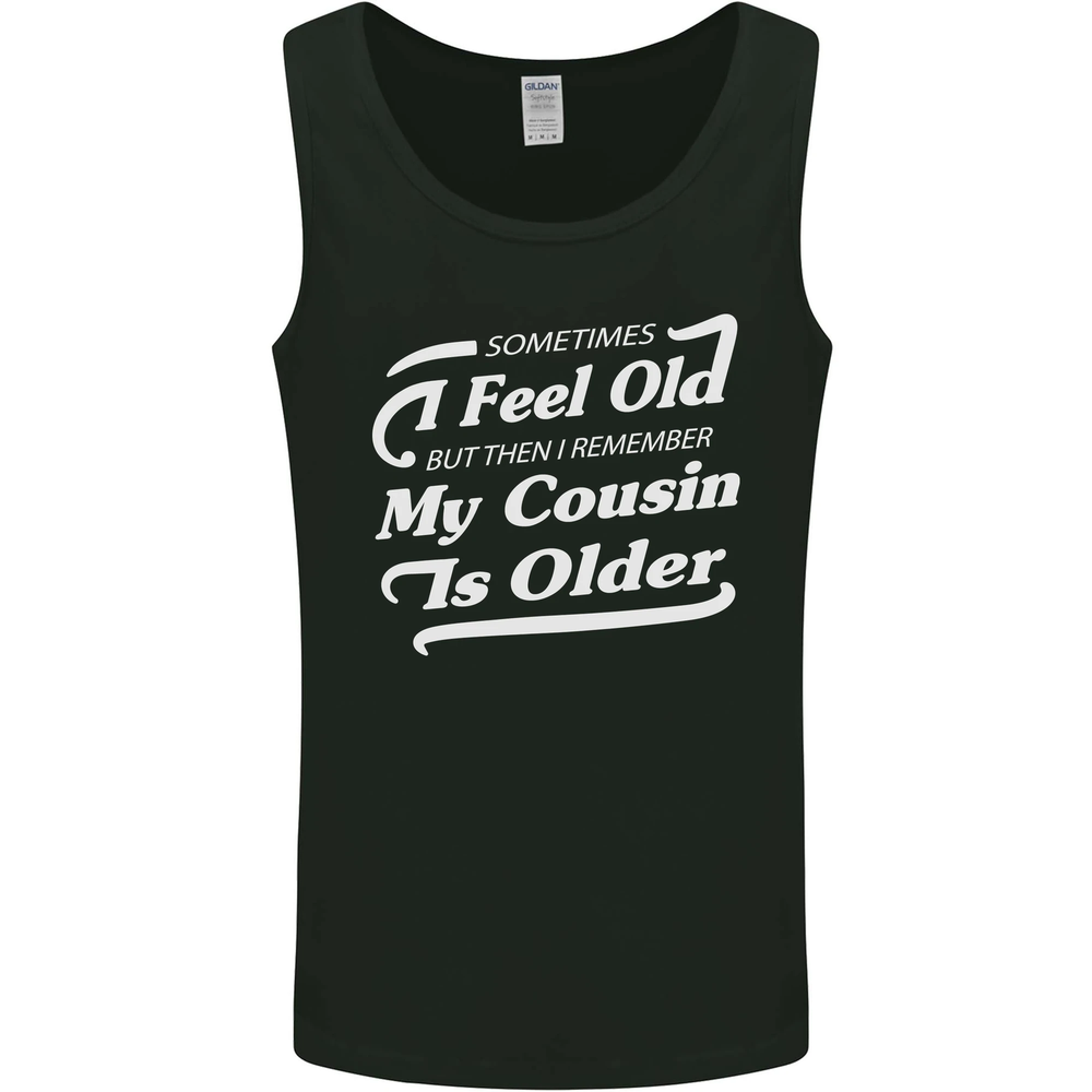30th 40th 50th Birthday Cousin Gift Men's Funny Vest Tank Top